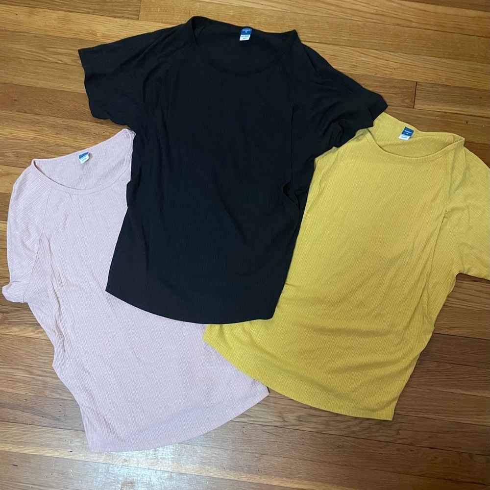 Set of Three nursing shirts